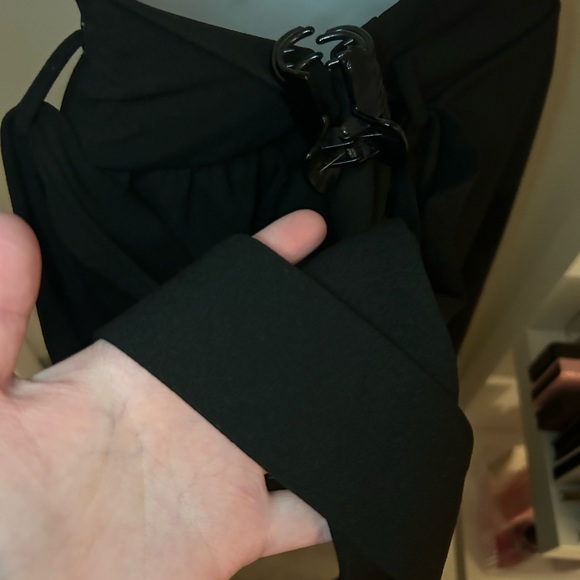 Chic Black Pants With Belt - Picture 5 of 7